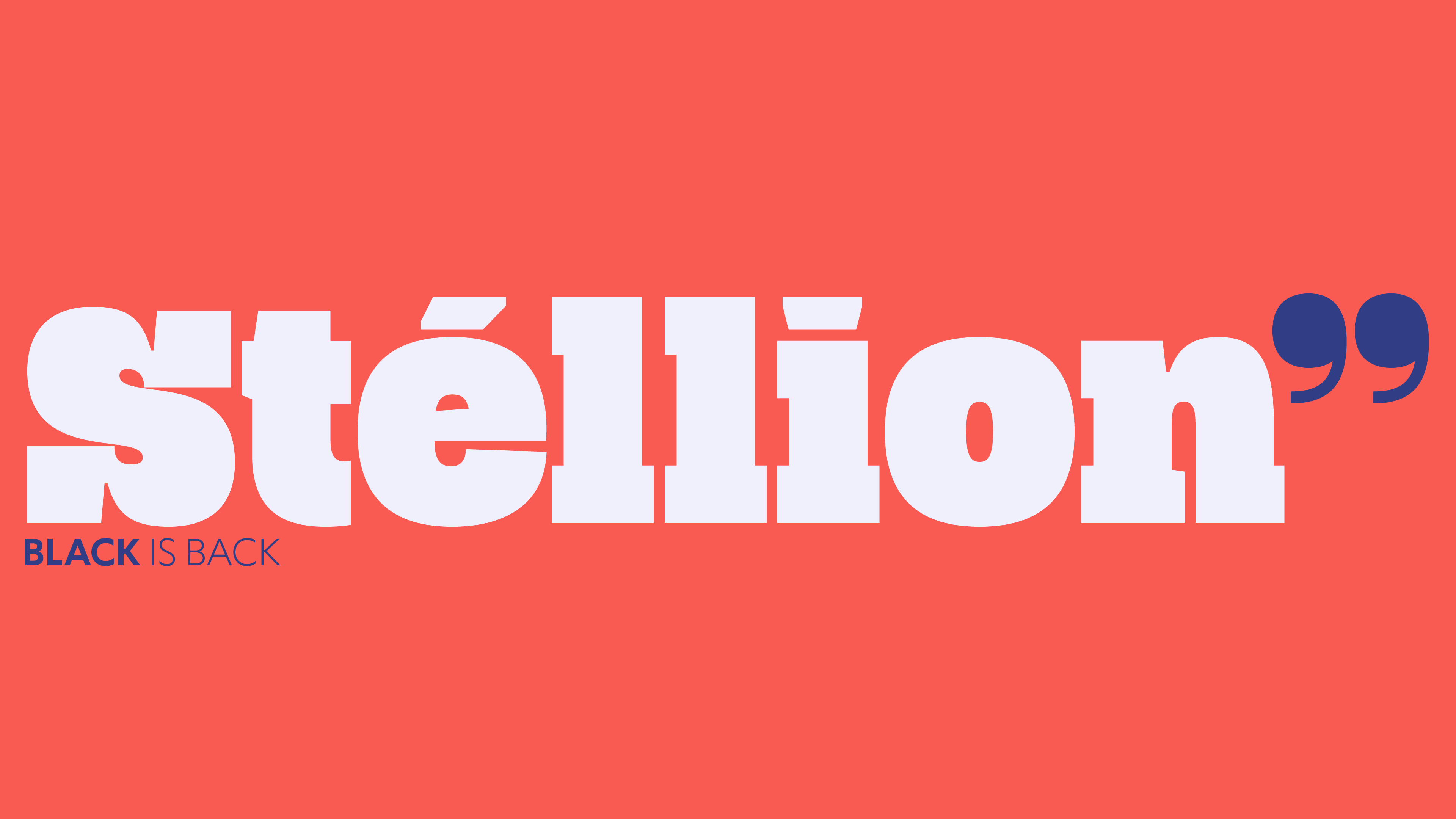 type design project named Stellion